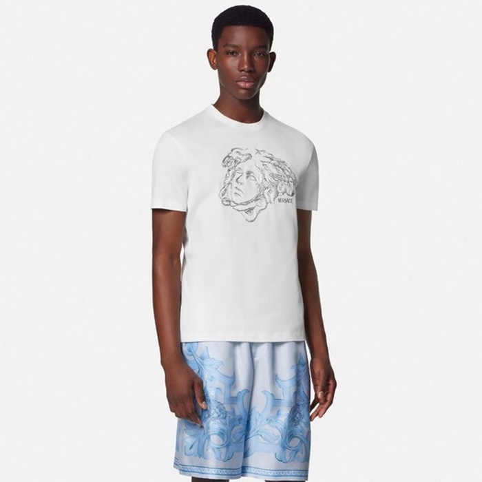 ヴェルサーチェメンズ半袖Tシャツc13309