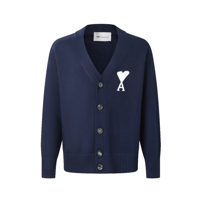 アミユニセックスネックカーディガンc13313