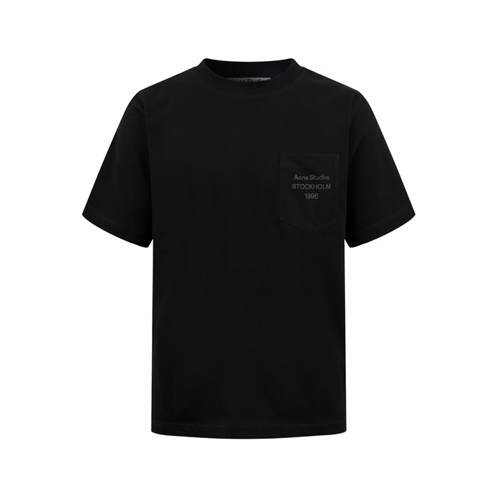 アクネストゥディオズメンズクルーネック半袖Tシャツc13320