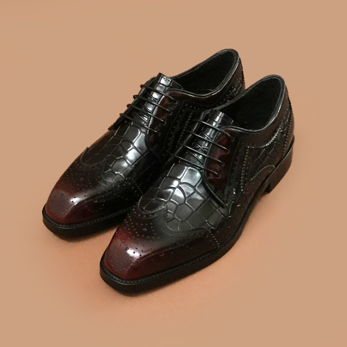  ルイヴィトンメンズレザーシューズLOUS1645,ブラウン