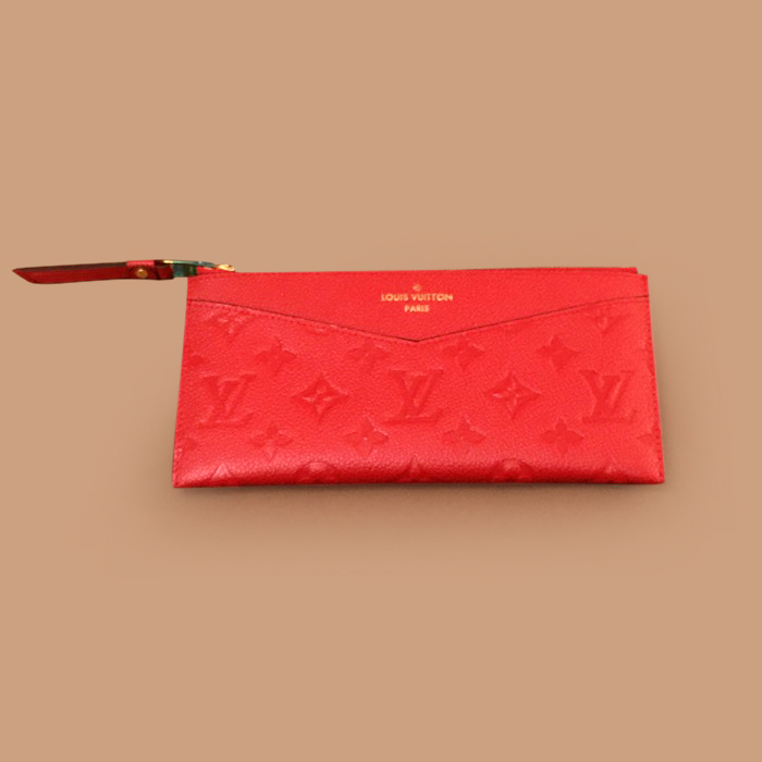  ルイヴィトンレディースレザー長財布,LOUW0400,Size(20cm),レッド