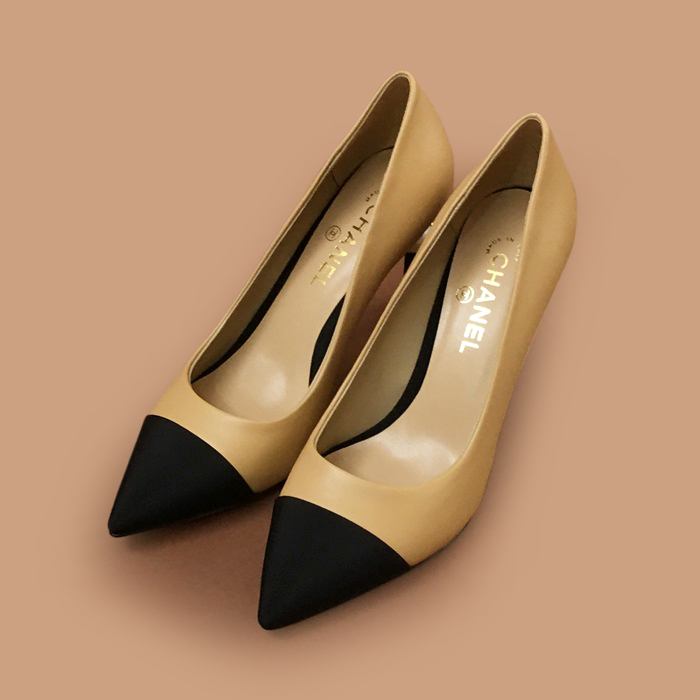  シャネル2019 レディース パンプス ハイヒール,CHAS0114.ベージュ
