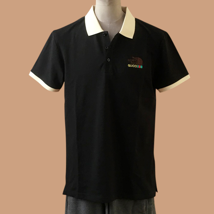  グッチユニセックス LOGO 半袖Tシャツ Guc03834x Size(s - 2xl) ブラック