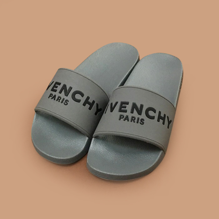  ジバンシィユニセックス スリッパ GIVS0103.グレー