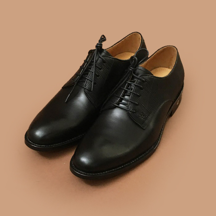  ルイヴィトンメンズレザーオックスフォードLOUS1499,ブラック