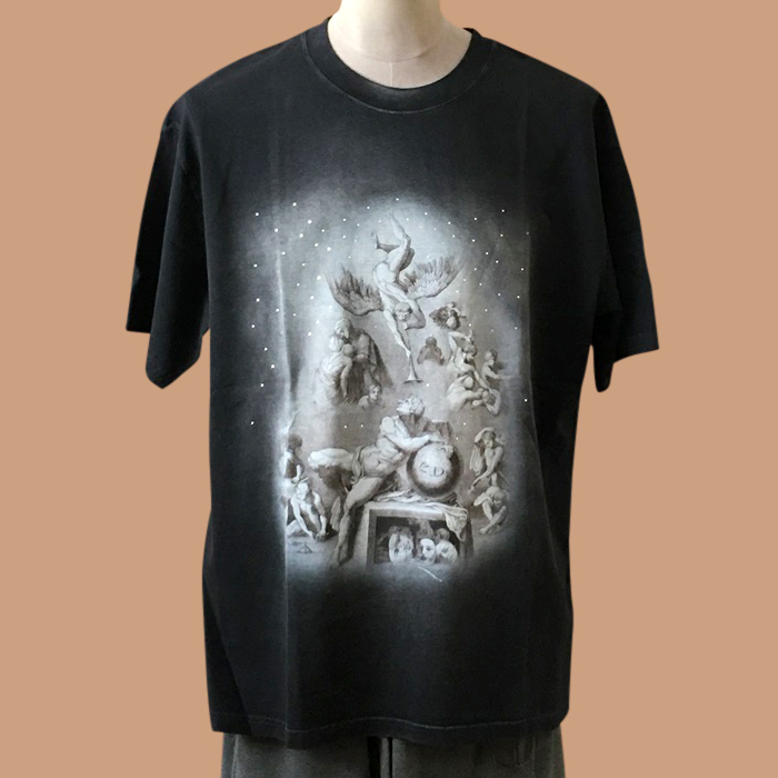  ディオール メンズ クルーネック ブラック 半袖Tシャツ -  - dio01745x