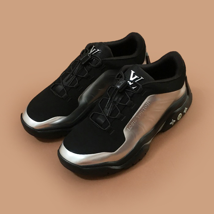  ルイヴィトン メンズ モダンレザースニーカーSize ホワイト Lou03862x