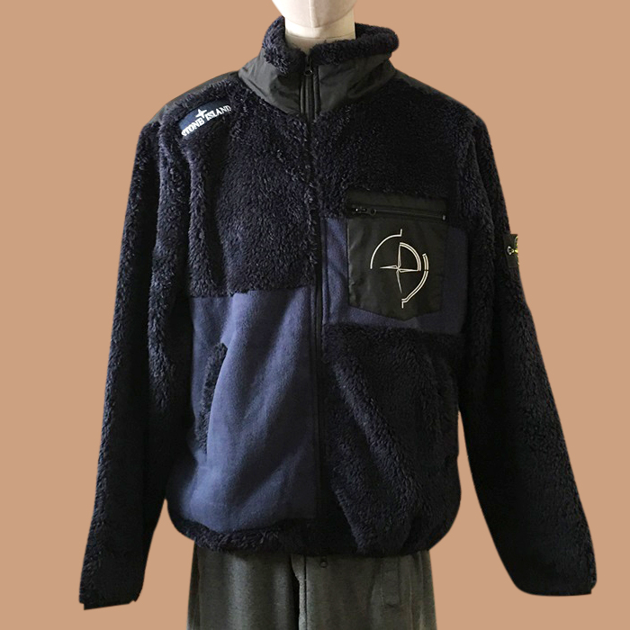  ストーンアイランドメンズ ベーシック カジュアル ジャケット Sto0384x Size(m - xl) ネイビー