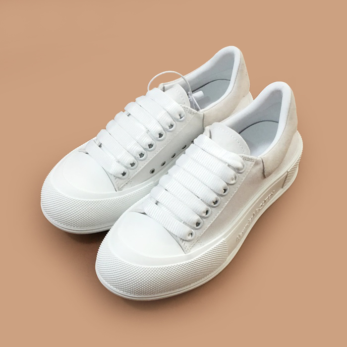  アレキサンダーマックイーンレディースローファーAMQS0218,ホワイト