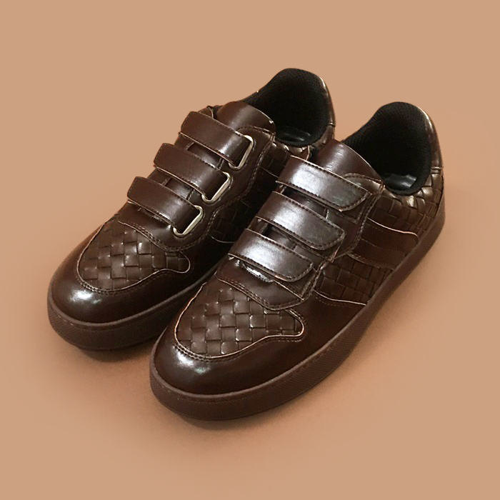  ボッテガヴェネタ メンズレザースニーカー Size ブラウン Bot0162x