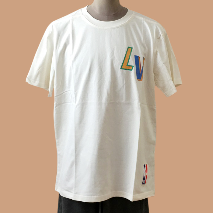  ルイヴィトンユニセックス LOGO 半袖Tシャツ Lou03389x Size(xs - l) ホワイト
