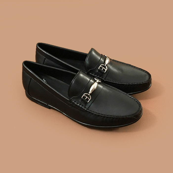  バリー ドライビングローファー ブラック Bly0031x.Size