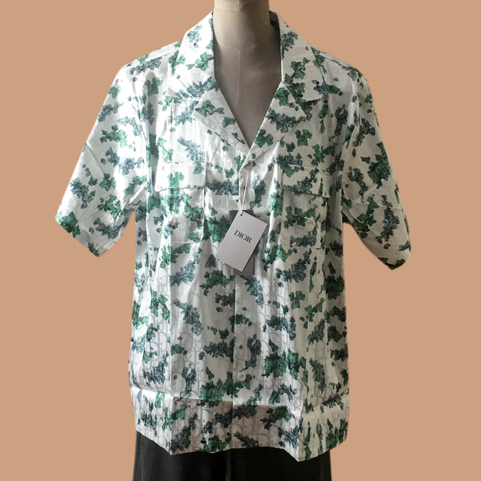 ディオール メンズ LOGO ホワイト シャツ