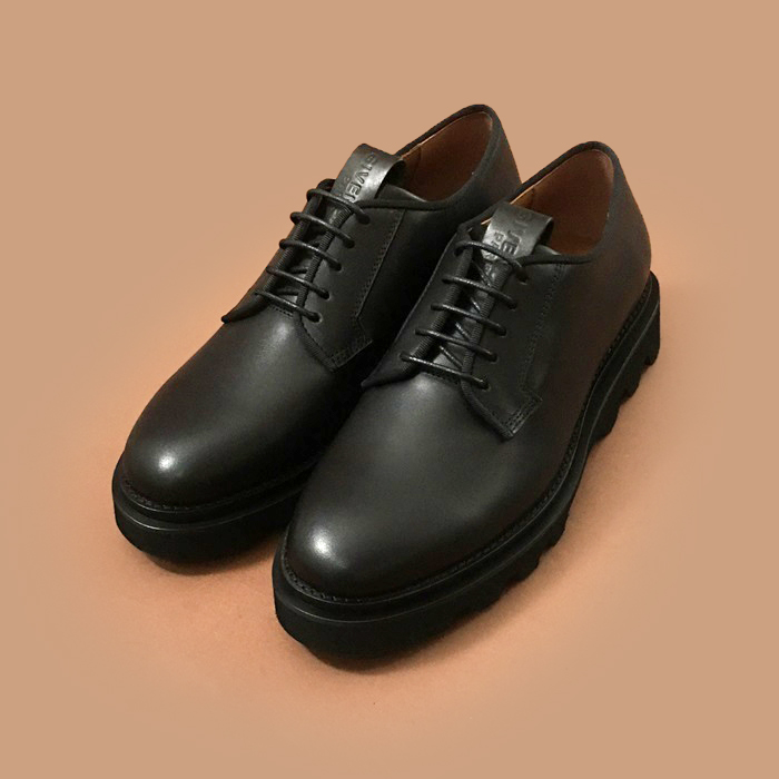 ジバンシィメンズレザービジネス/ドレスブラック