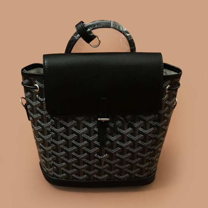 ゴヤールバーティカル カバス キャンバス バックパック ,26CM,ブラック