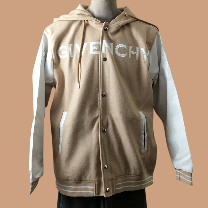 ジバンシィメンズ LOGO  ジャケット (s- xl).ベージュ