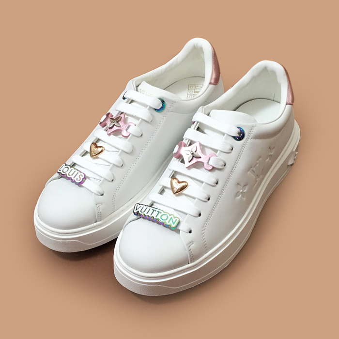 ルイヴィトン ユニセックス ホワイト スニーカー - - lou05039x