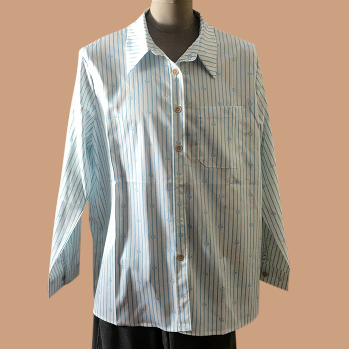 グッチメンズ LOGO  シャツ ミント