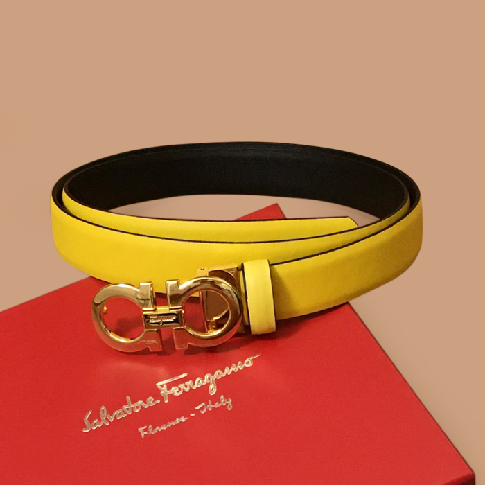 フェラガモ メンズ レザー コンスタンス ベルト
