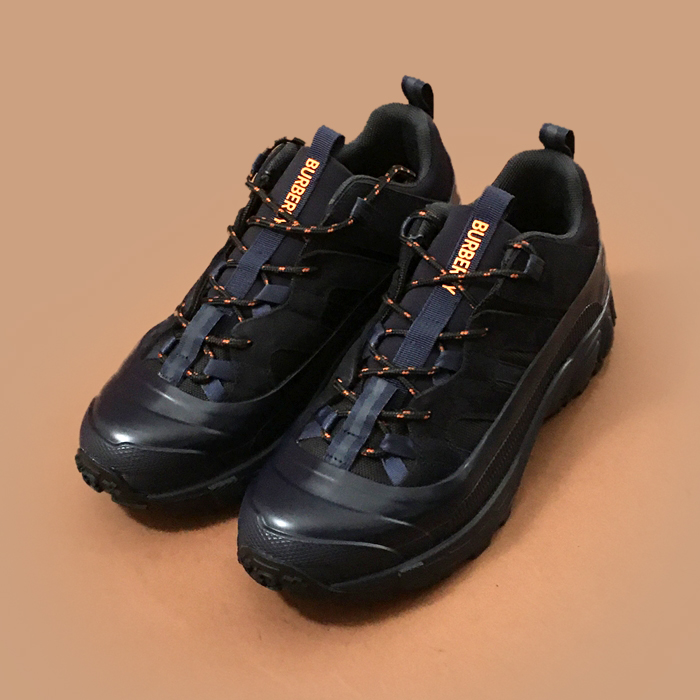 バーバリー メンズ カジュアル スニーカー Size ネイビー -  Bur04260x Navy