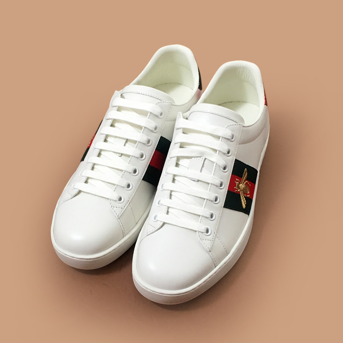 グッチ メンズ クラシック ミツバチ スニーカー-  