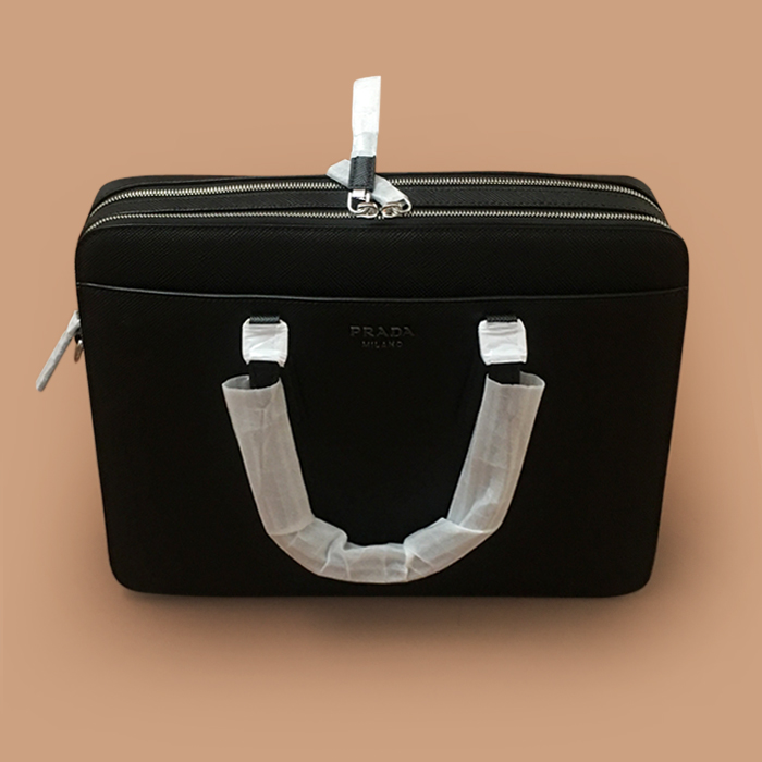 2019 40CM - プラダメンズ ブリーフケース 2VE008-1 ,40CM,ブラック