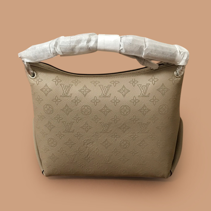 ルイヴィトン  LOGOレザートートショルダーバッグ 36cm,ホワイト