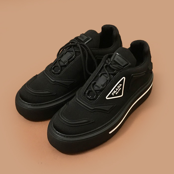    - プラダメンズ ファブリック スニーカー,Size