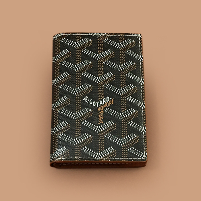 ゴヤールユニセックス PVC 財布 ブラック