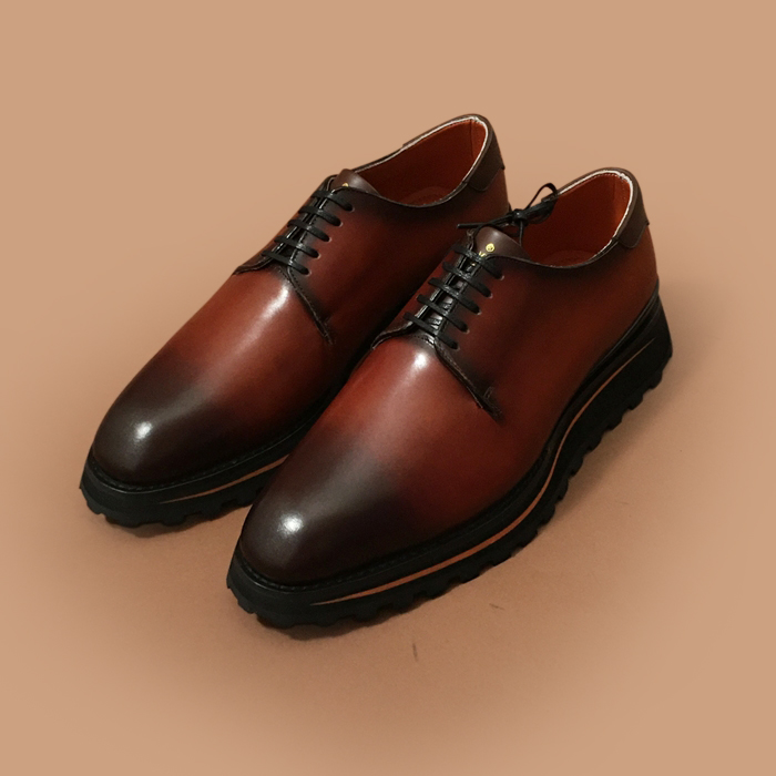 ルイヴィトンメンズレザービジネス/ドレスブラウン