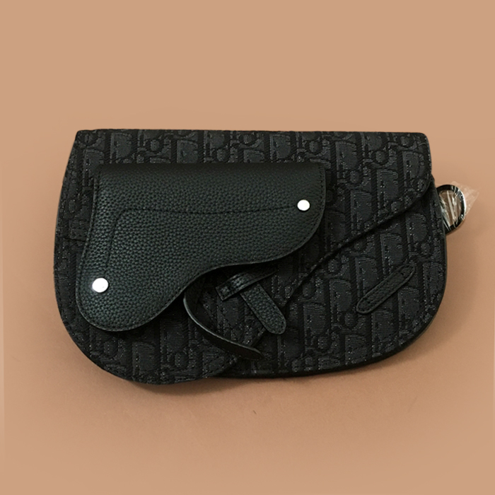 ディオールユニセックス バービー ショルダーバッグ,ブラック