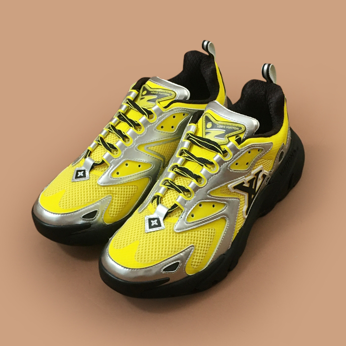 ルイヴィトン メンズ イエロー スニーカー - Yellow  - lou05046x