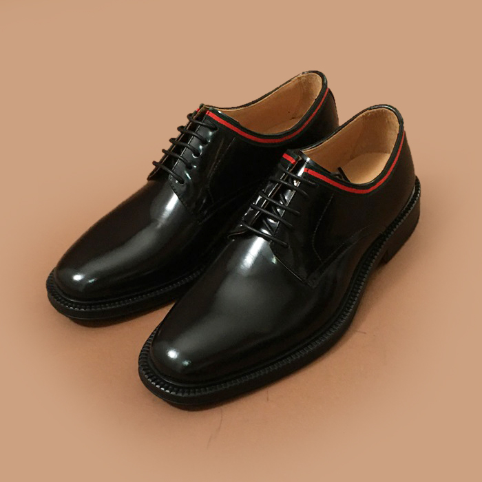 グッチメンズレザービジネス/ドレスブラック