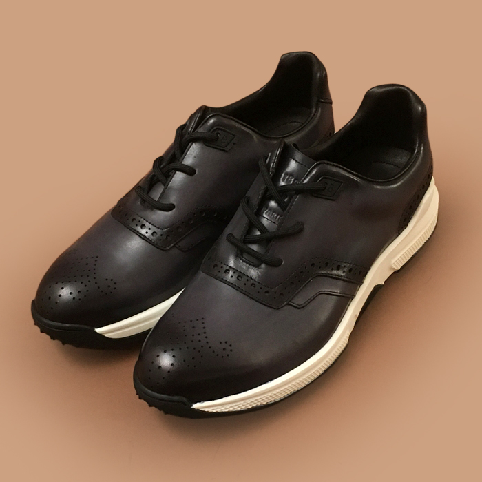 ベルルッティメンズレザースニーカー,Sizeブラック