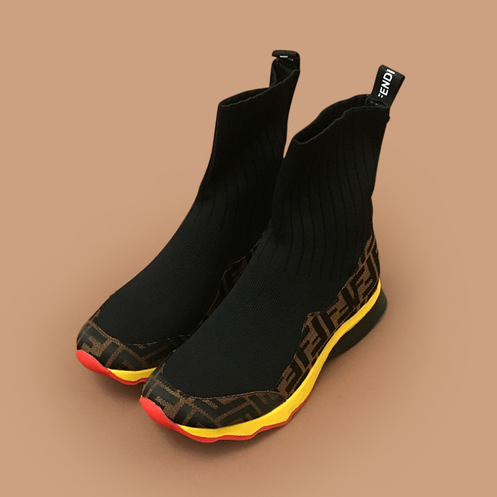  - フェンディレディース スニーカーFENS0358,ブラック