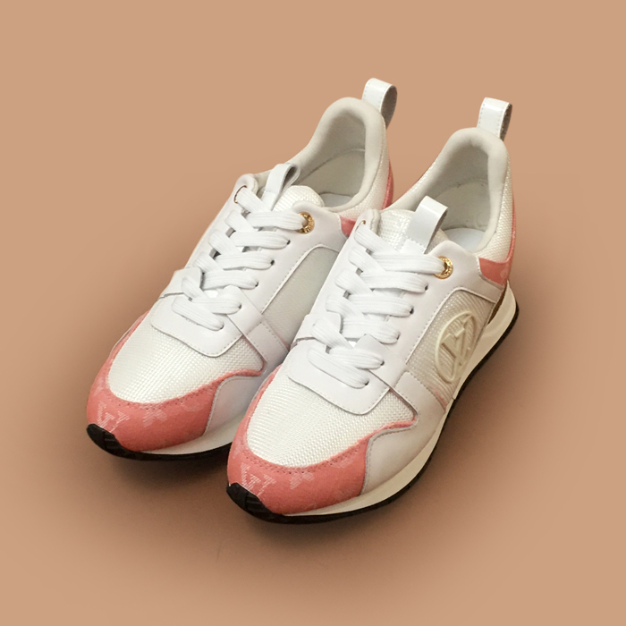 ルイヴィトンレディースレザーランニングシューズ, Size,LOUS1418, ホワイト