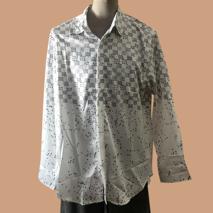 ルイヴィトンメンズ LOGO  シャツ ホワイト