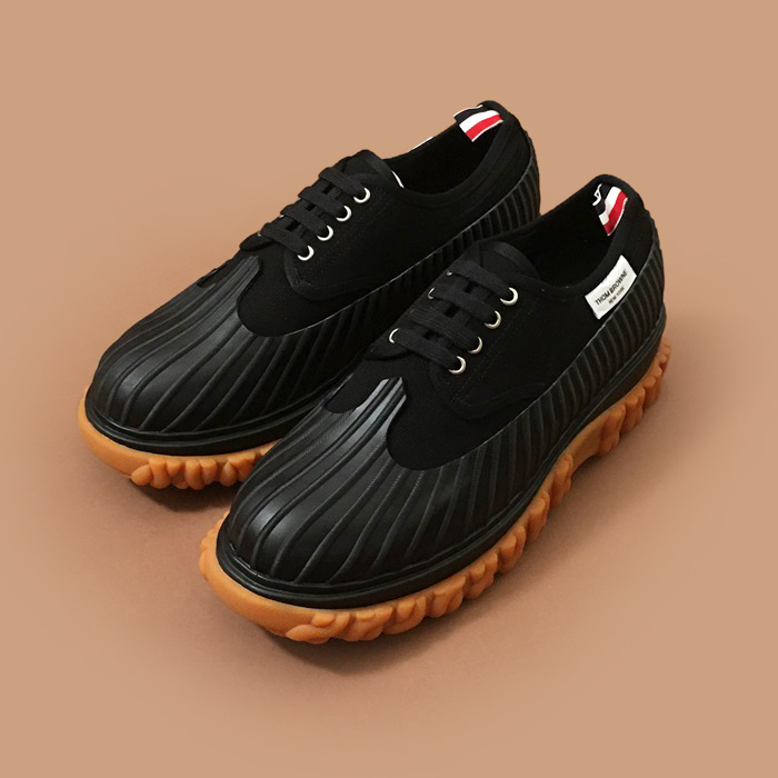 トムブラウン メンズ トレンディ ブラック スニーカー -  - tom01563x