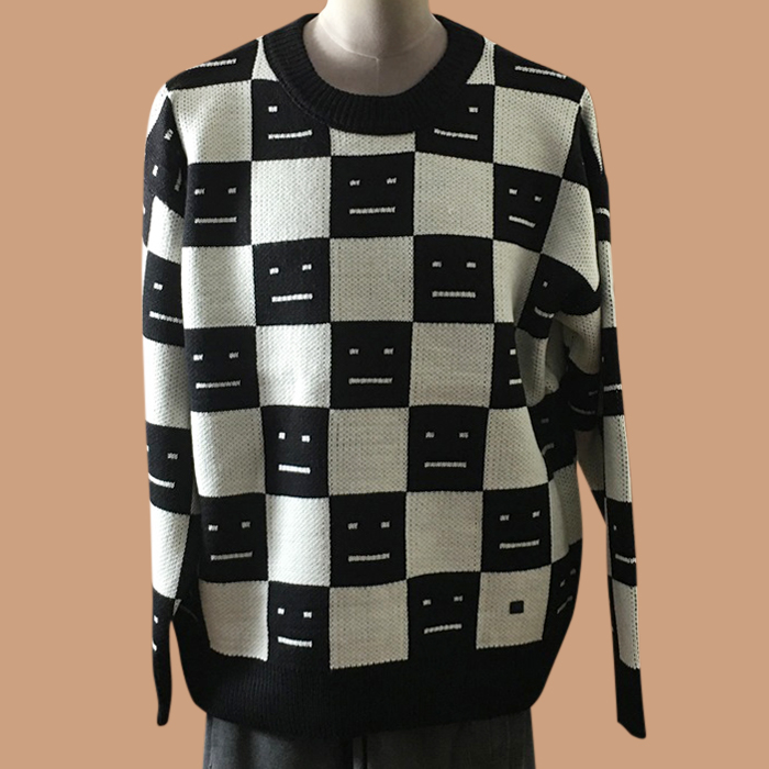 アクネ レディース クルーネック ブラック ニット - Acne  Knit - acn0150x