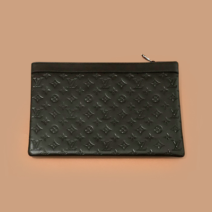  202036cm - ルイヴィトンユニセックス クラッチバッグ 36cm,ブラック