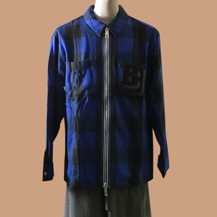 バーバリー メンズ クラシック ブルー ジャケット -  - bur04275x