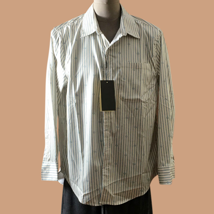 グッチ メンズ トレンディ ブルー シャツ -   - guc05065x