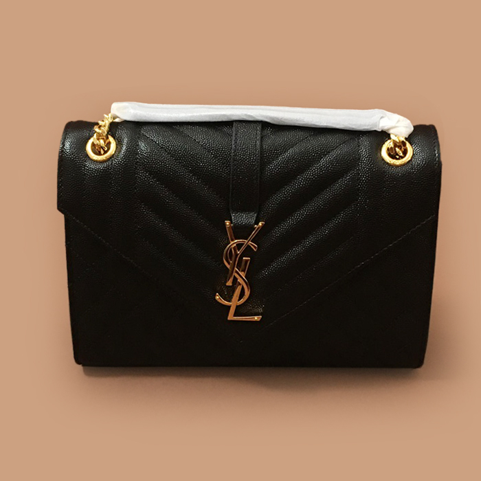 サンローラン レディース ブラック ショルダーバッグ - 