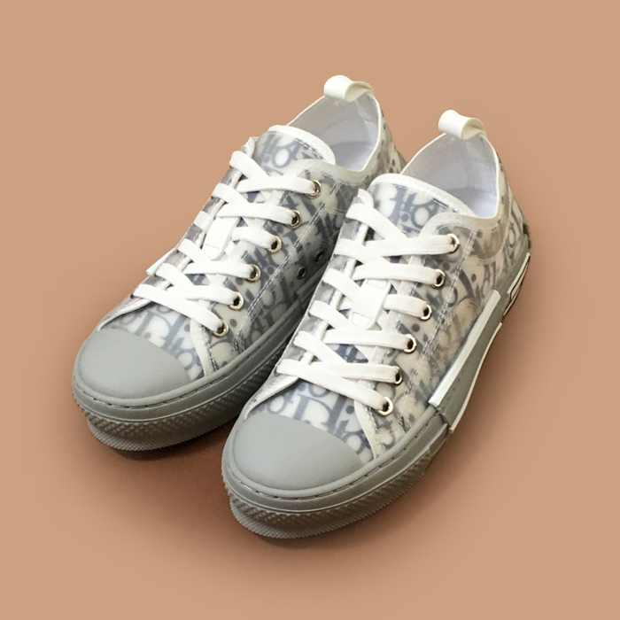 ディオール ユニセックス グレー スニーカー - Gray 