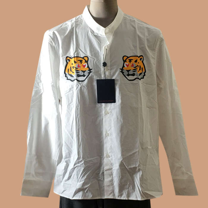 ルイヴィトンユニセックス トレンディ シャツ Lou03770x Size(s - xl) ホワイト