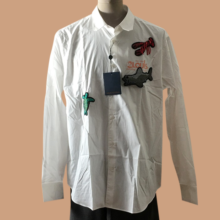  Trendy shirts White - ルイヴィトンメンズ トレンディ シャツ Lou03396x Size(s - 2xl) ホワイト