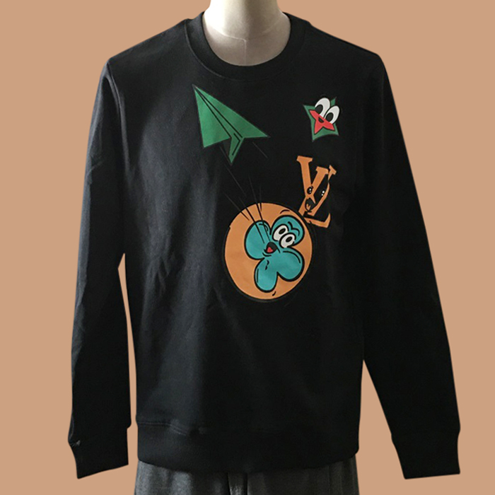 ルイヴィトン メンズ モダン ブラック スウェット -  - lou05137x