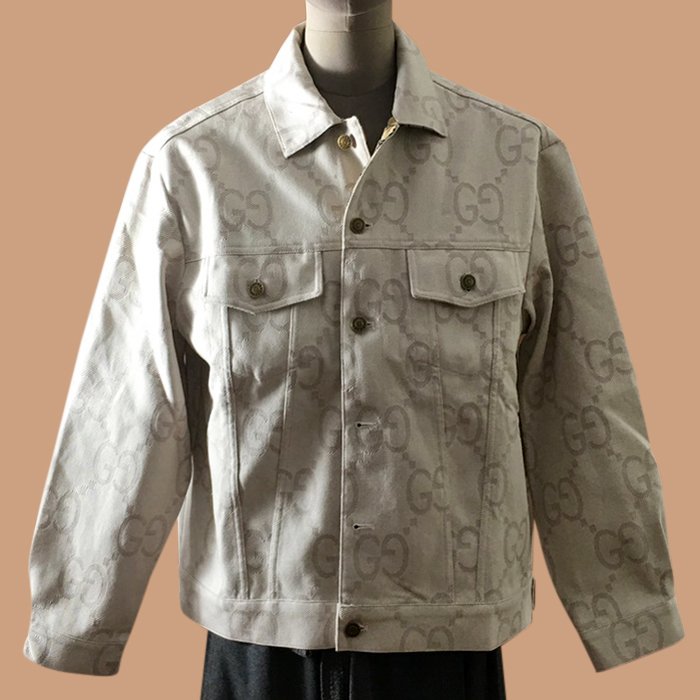 グッチ メンズ カジュアル アイボリー ジャケット - Ivory - guc05174x