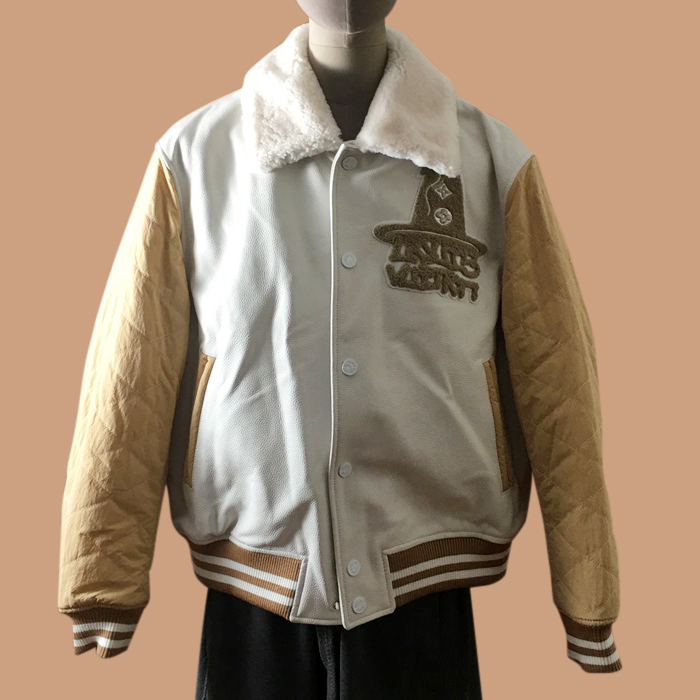 ルイヴィトン メンズ トレンディ ホワイト ジャケット - White s