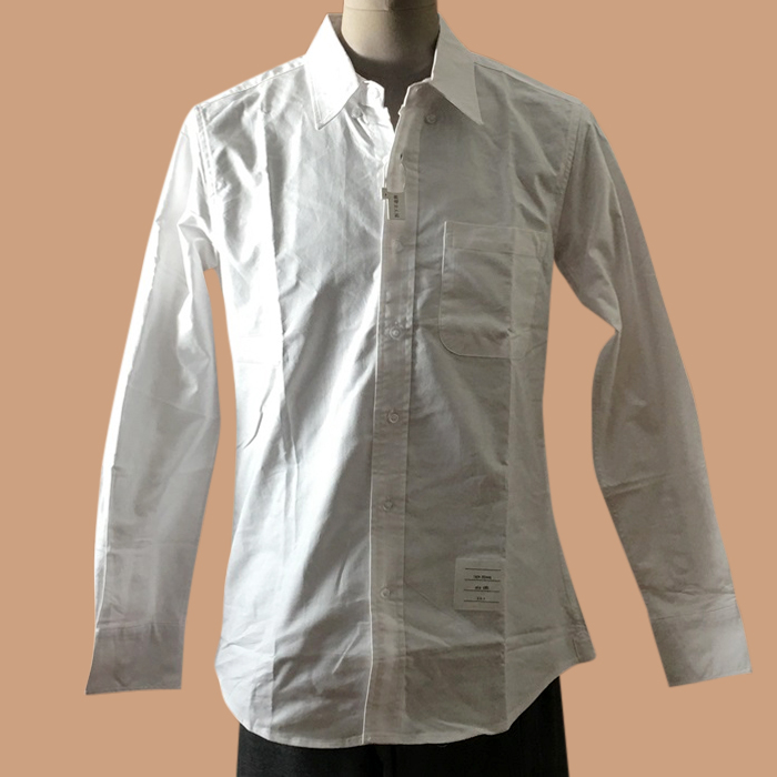 Strap  - トムブラウンメンズ ストラップ コットン シャツ  Size ホワイト